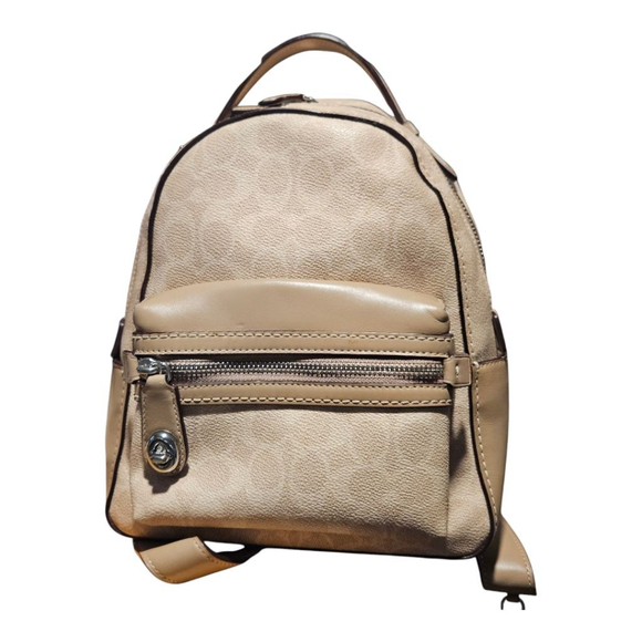 Coach Beige Backpack with Eyeglass Case - Picture 8 of 17